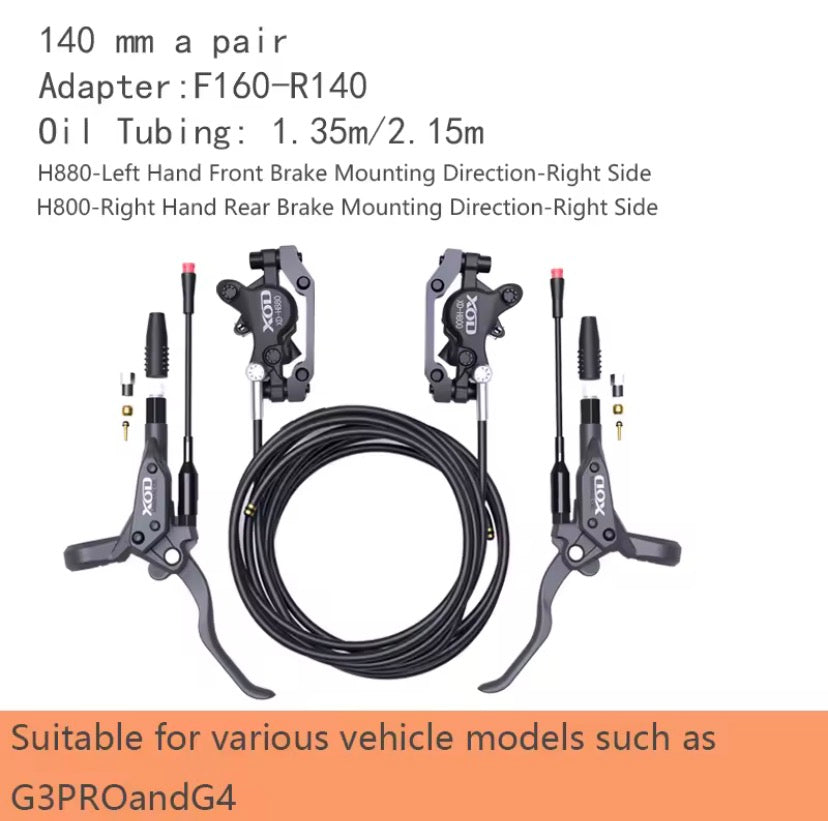 XOD Hydrolic brakes