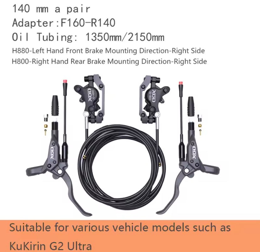 XOD Hydrolic brakes
